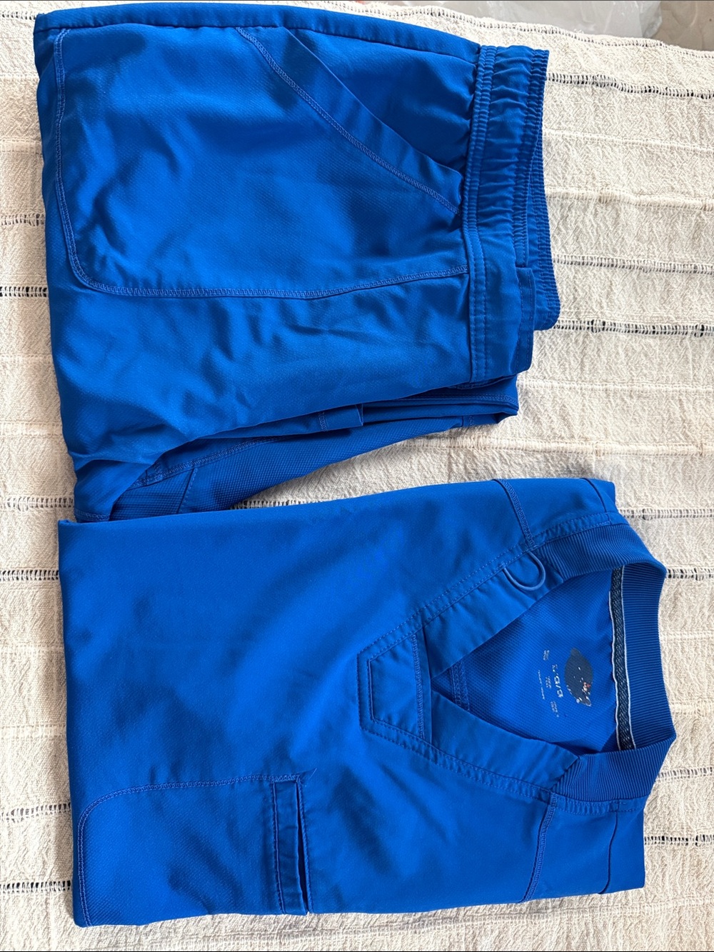 Dickies Men's Royal Blue Jogger Scrub Set